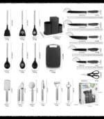 20PCS Kitchenware Set Steel